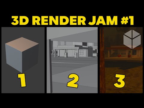 I'm Hosting A 3D Render Jam!