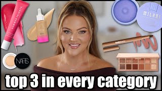 TOP 3 FAVES IN EVERY MAKEUP CATEGORY 2025!