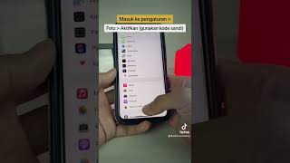iOS 16 features, lock your album with passcode 🫡. #ios16 #ios16features