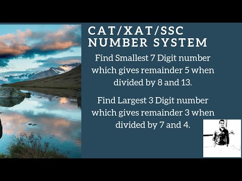 LCM Related Reminder Questions- Number system-Part 1 for  CAT/XAT/SSC