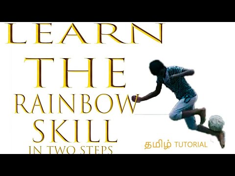 Learn rainbow skill in 2 steps in Tamil tutorial || SHARAS