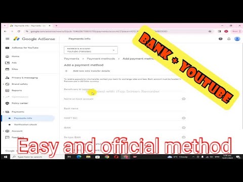 How to attach bank account with Adsense || Link Bank to Adsense || Punjab Tech Tv #Adsense