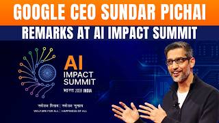 Google CEO Sundar Pichai Speaks At India AI Summit | Artificial Intelligence | Global South | News9