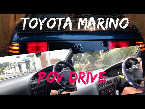 Toyota Marino - POV drive on a gloomy morning