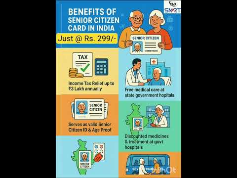 Are you 60+? Don’t miss these exclusive perks with the Senior Citizen Card! 💳✨ #seniorcitizens #2025