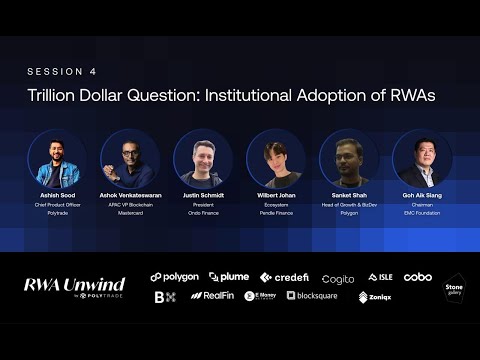 Session 4 RWA Unwind Singapore | Polytrade | Mastercard | Ondo | Pendle | Polygon | EMC Network