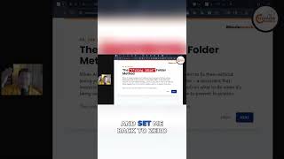 Avoiding Mistakes with the F*cking Idiot Folder Method