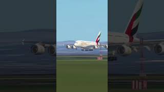 Emirates flight ✈️✈️🇮🇳🇮🇳 landing IGI airport Delhi 🛬🛬#shorts #tranding #viralvideo #shortsvideo 2023