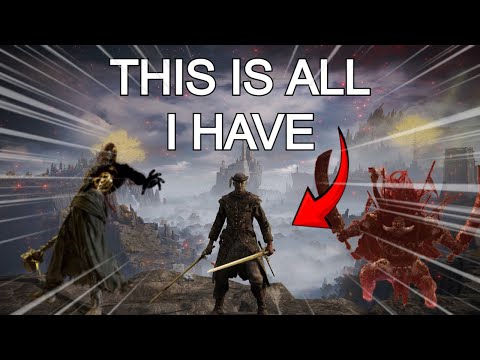 Elden Ring but i'm a Wandering Noble (insane build)