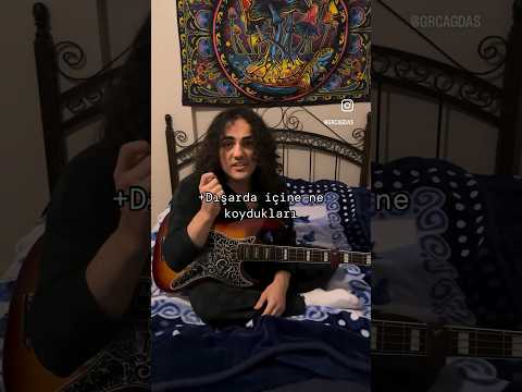 Ben etine güvenmediğim yerde çalmam aga #müzisyen #gitarist #basçı #mizah