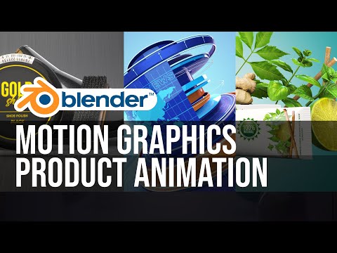 Why I use Blender for Motion Graphics and Product Animation