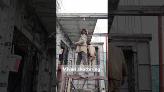 Mivan shuttering work #shuttering #civil #construction #concrete #mivan