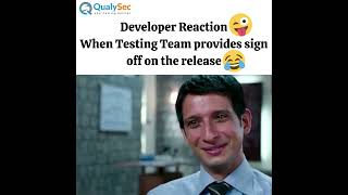 Developers meme| Software Testing meme | funny video| Qualysec
