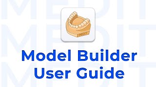 Medit - Model Builder user guide ( Burmese Audio )