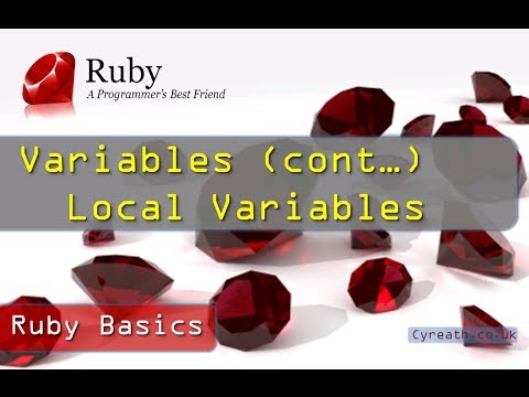 Ruby Basics » Part 5 | Local Variables