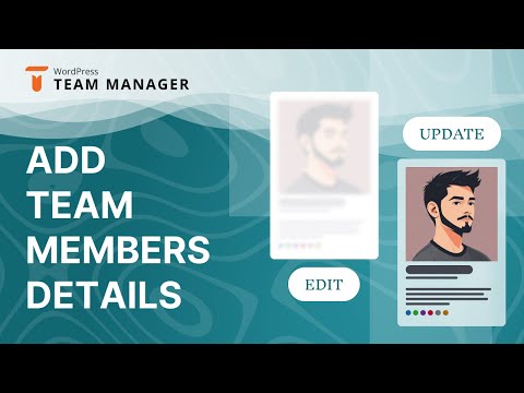 WordPress Team Manager : How to add new team member #wordpress #wordpresshelp #teammanager