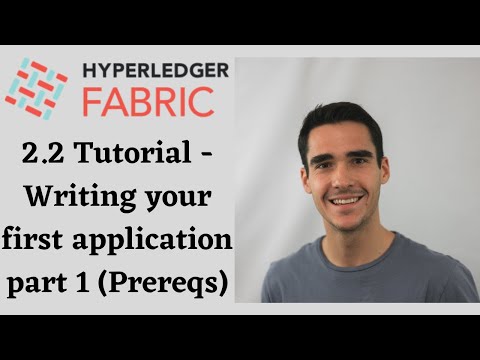 Hyperledger Fabric 2.2 Tutorial - Writing your first application Part 1 (Prereqs, dev environment)
