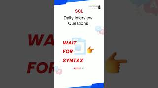 SQL Interview Questions #sql #sqlquery #sqlcourse #sqlcommands #sqltutorial #sqltips
