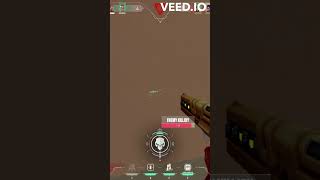 Quad Kill with Chamber ULTi on attack to win 2v4, Road to 500 subs #valorant #shorts