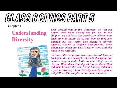 Class 6 civics ch 1 (Understanding diversity) Part 5 | In Hindi | Fluent learning