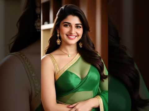 #TraditionalLook #IndianBeauty #SareeStyle #ElegantFashion #DesiVibes