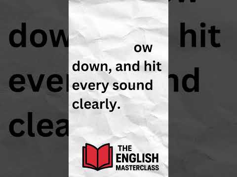 One Trick to Speak English Clearly  Shadowing English accent | Graded Reader | English Speaking