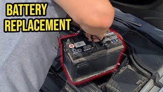 VW Passat B7: Battery Replacement