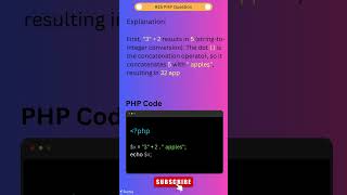 #15 PHP Interview Question #phpinterview #php #coding #phpinterviewquestions #phptutorials