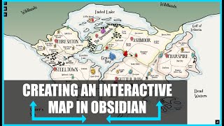 Creating an Interactive Map within Obsidian