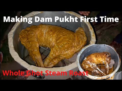 Making Dam Pukht First Time | Full Lamb Steam Roast |