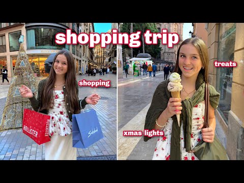 CHRISTMAS SHOPPING TRIP *subdued and hollister haul*