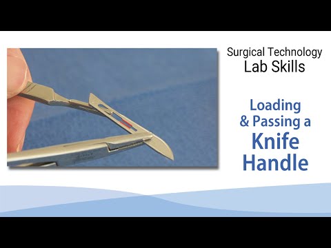 Loading and Passing a Knife Handle