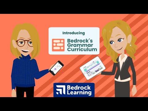 An overview to Bedrock Learning's grammar curriculum