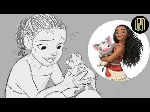 Moana (2016) - "Baby Pua" deleted scene