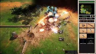 Command & Conquer inspired game skirmish combat clips