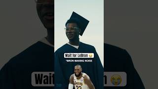 Bron didn’t hold back at Bryce’s HS graduation 😂 (via 3rdeyezay/IG)