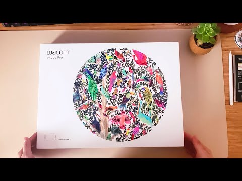 WACOM INTUOS PRO Medium Unboxing | UPGRADE Time!