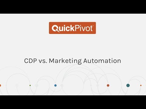 Customer Data Platform vs Marketing Automation