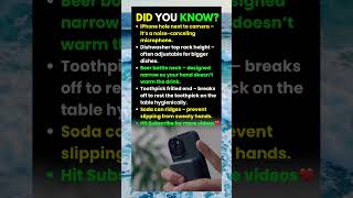 Did you know🤔 iPhone hole next to camera - it's a noise-canceling microphone.
