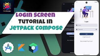 Jetpack Compose Login Screen - Step-by-Step Tutorial with Validation & UI Design | Android Studio
