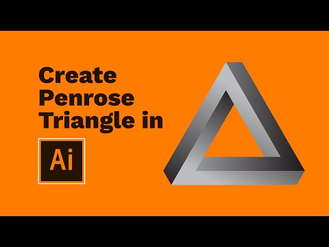 How to create Penrose Triangle in Adobe Illustrator 2022 | Tips & Tricks