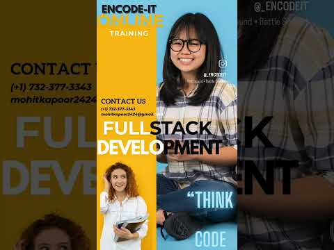 Learn Fullstack Development Course Online From ENCODE-IT ✨ #fullstack #online #fullstackdeveloper