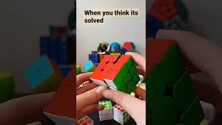 when you think its solved #subscribe #rubikscube #cubers #cubing #cube