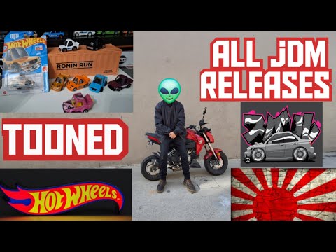 HOTWHEELS 👽🔰 ALL THE TOONED JDM RELEASES  in my collection