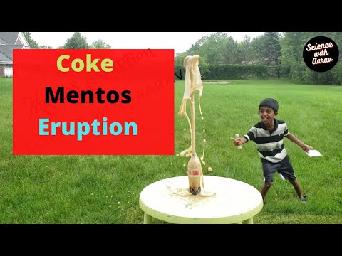 Mentos Eruption