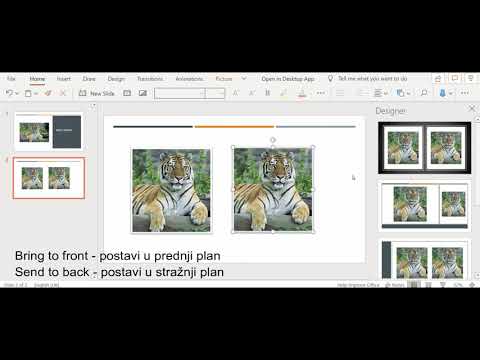 PowerPoint: Umetanje slika i ikona