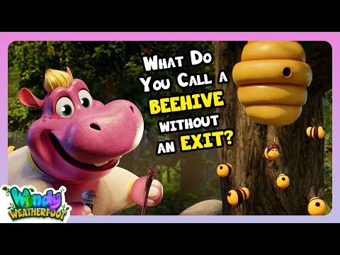 Chip's Funny Puns Will Make Kids Laugh! | Cartoon for Kids | Windy Weatherfoot