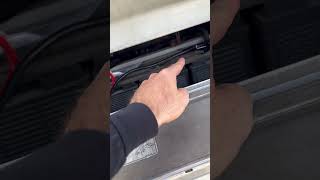 Using cables to jumpstart a Semi