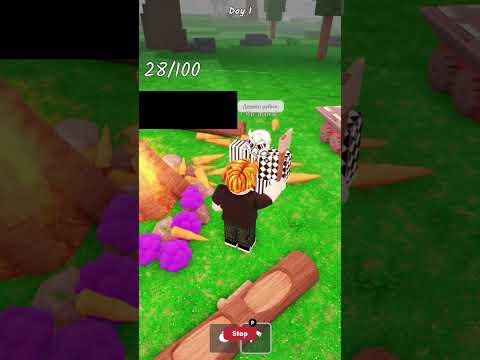Playing 99 Nights in the Forest with a subscriber #roblox #script #99nightintheforest