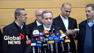 Iran's Araqchi says Tehran "open" to negotiations with US, also "ready" for war